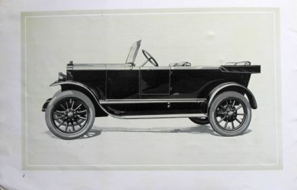 Brennabor Typ S 6/20 PS Modelprogram 1924 Carbrochure (8259)